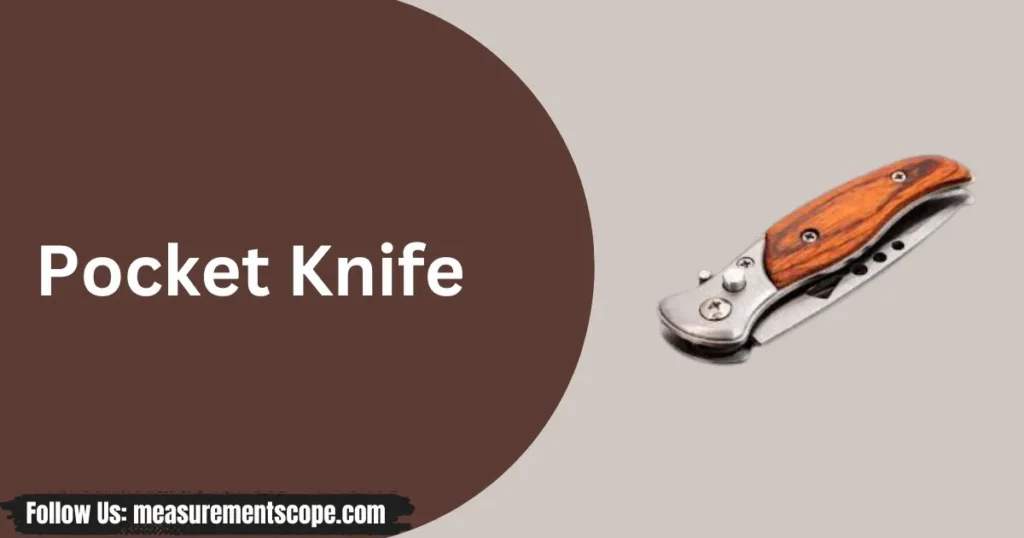 pocket knife