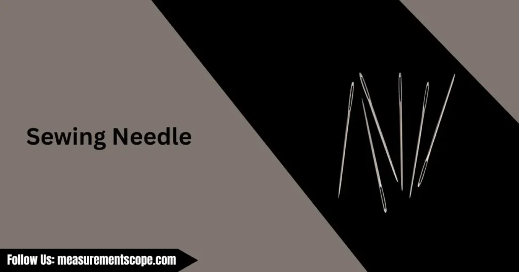 sewing needle