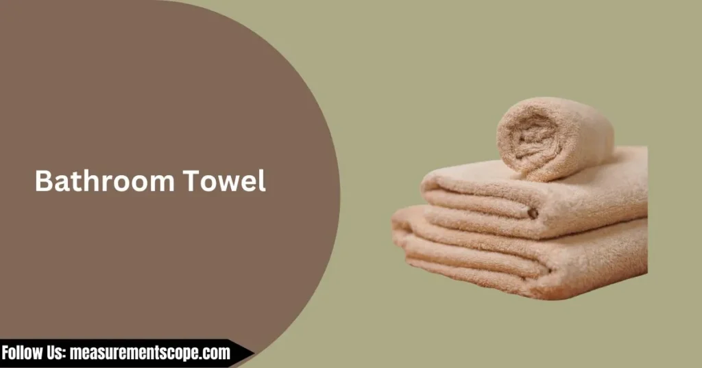 bathroom towel