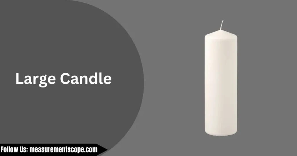 large candle