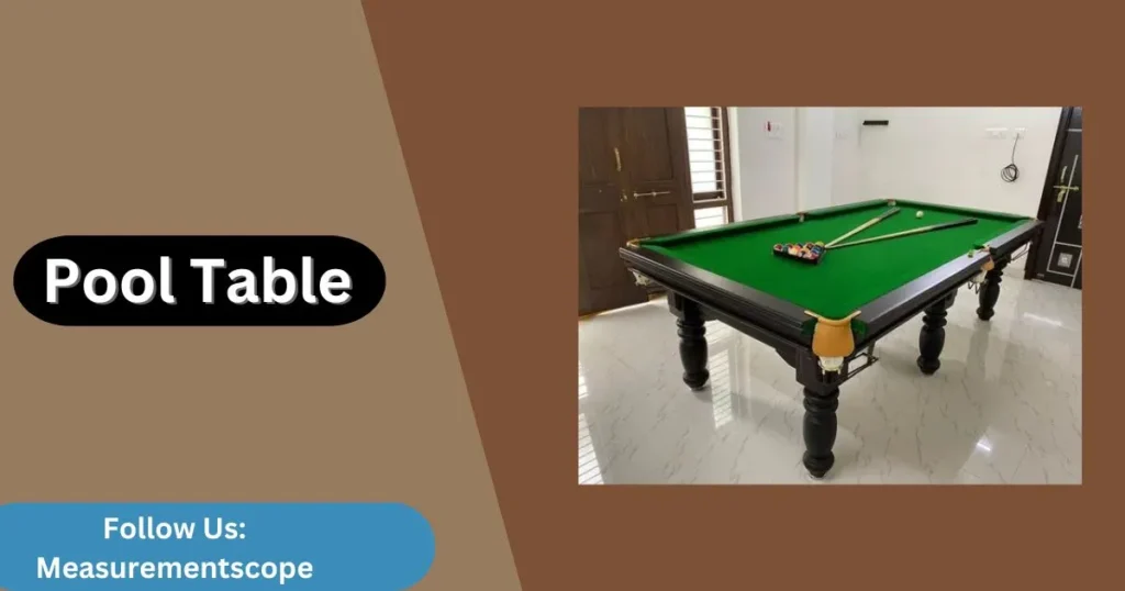 pool table