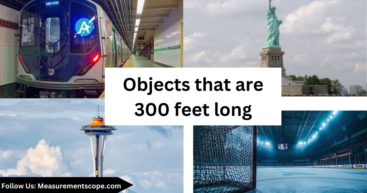 objects that are 300 feet long