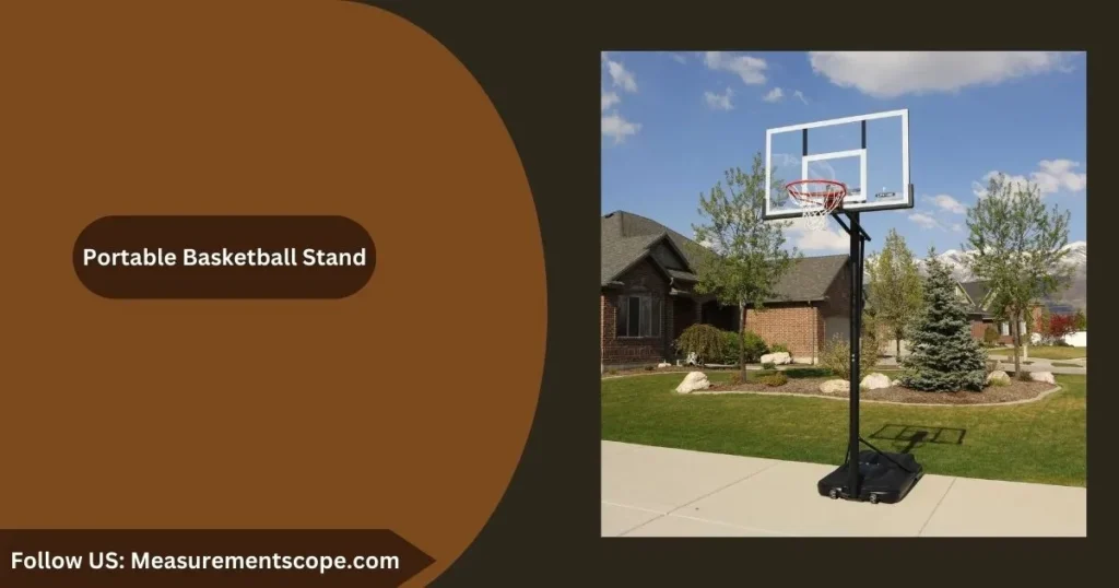 portable basketball stand